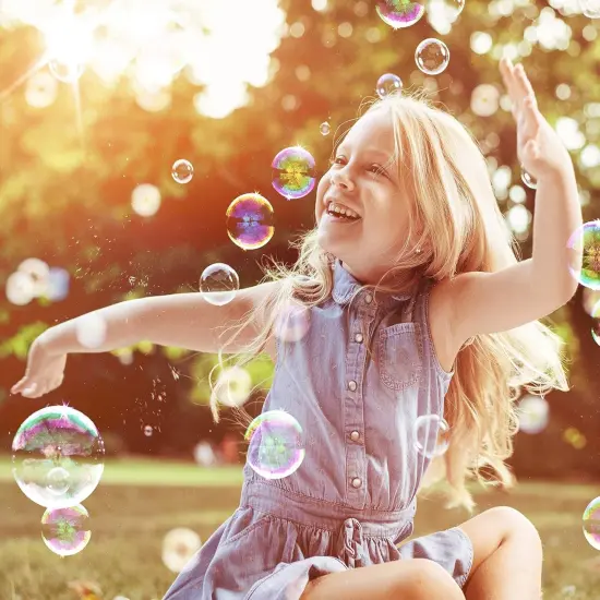 4E's Novelty 48 Pack Mini Bubbles - 1.6" Bulk Non Toxic Bubbles for Kids Party Favors {6}