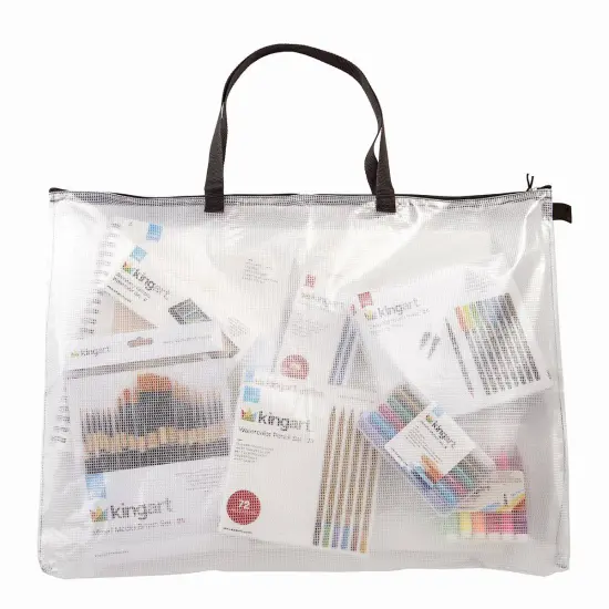 KINGART&reg; Vinyl Mesh Bag 20" X 25" {1}