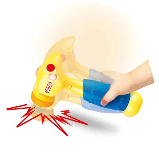 Nothing But Fun Toys: Lights & Sounds - Pound N' Play - Ball Hammering Toy Bench, Flashing LEDS, Gravity Ramp, 4 Discovery Balls, Kids Toddlers 18 Mo+ {5}