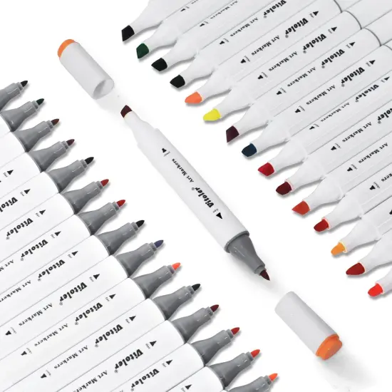 Fine Tip Art Markers for Kids Adult Painting {2}