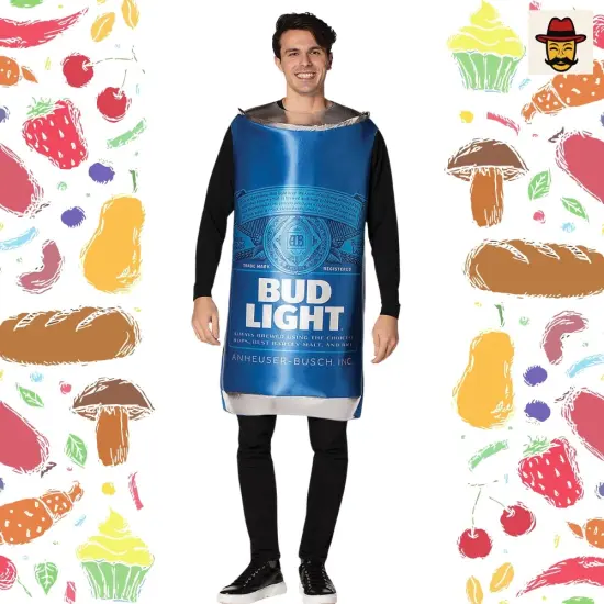 Bud Light Can Costume Party Tunic for Celebrating Halloween {3}