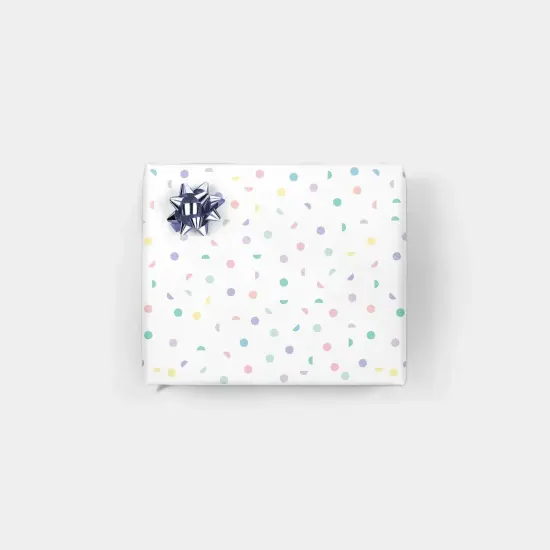 Confetti Half Circle Geo Gift Wrap {1}
