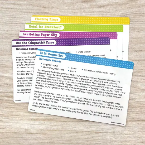 Up-Close Science: Magnetic Wands, Rings & Discs Activity Set {4}