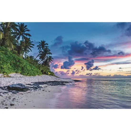 Thera-Jigsaw™ Foam Puzzles Set: Beach Sunset, Cat, Moose, and Yellow Flowers (Set of 4) {6}