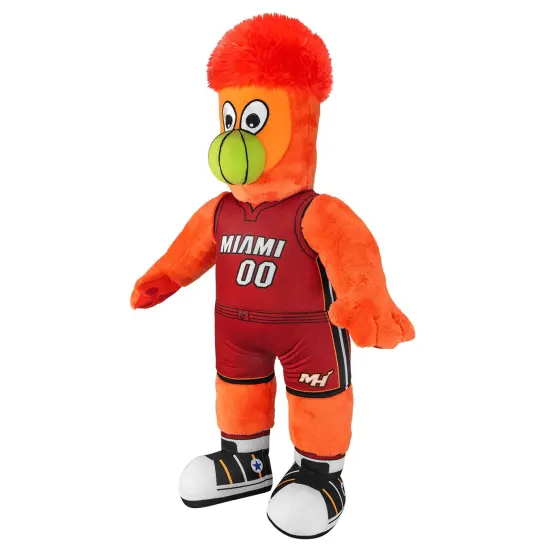 Bleacher Creatures Miami Heat Burnie 20" Mascot Jumbo Plush Figure (Statement Uniform) {3}
