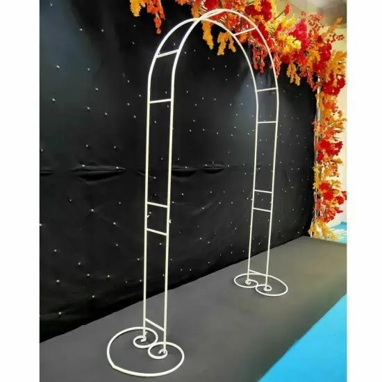 7.5Ft Lightweight Metal Arch Wedding Garden Bridal Party Arbor Arches Prom Decor {2}