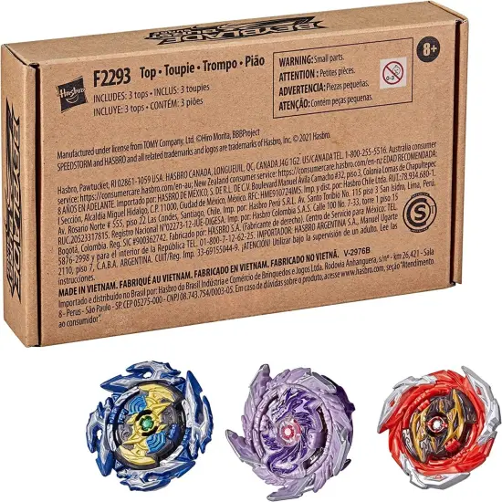 Beyblade Burst Surge Speedstorm Thunder Threat 3-Pack {4}