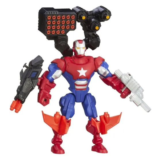 Marvel Super Hero Mashers 6" Action Figure: Iron Patriot {3}