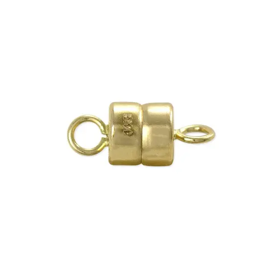 14k Yellow Gold Magnetic Clasp 10x4.3mm {2}