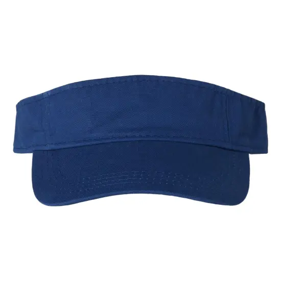 Valucap&reg; Classic Bio-Washed Visor Red {6}