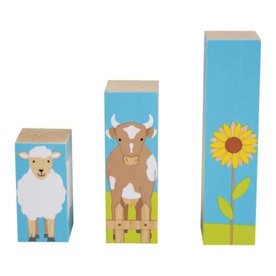 Beleduc Farm Wooden Block Puzzle {4}