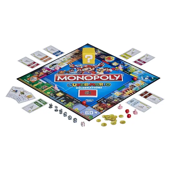 Super Mario Celebration Monopoly Board Game {1}