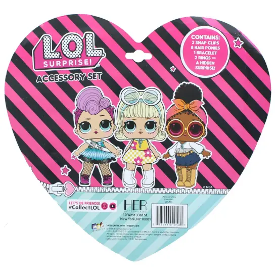 LOL Suprise 14 Piece Hair and Jewelry Set {3}
