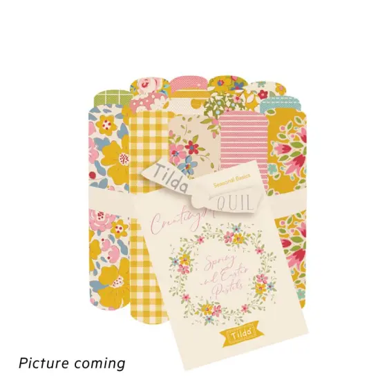 Tilda Fabrics Creating Memories Spring Fat Eight Roll Bundle - 20" x 11" -100% Cotton {1}