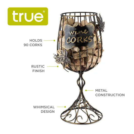 Wine Glass Cork Display {3}