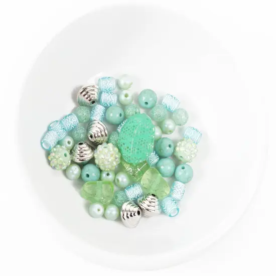 CousinDIY Bead Mix-Turquoise Mix {6}
