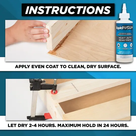 Liquid Fusion Performance Adhesive Heavy Duty Glue 4 fl. oz. {6}