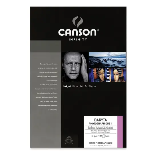 Canson Infinity Baryta Photographique II Inkjet Paper - 13" x 19", 25 Sheets {1}