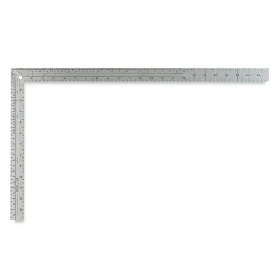 Fairgate Designer L-Square - Aluminum, English, 24" x 14" {2}