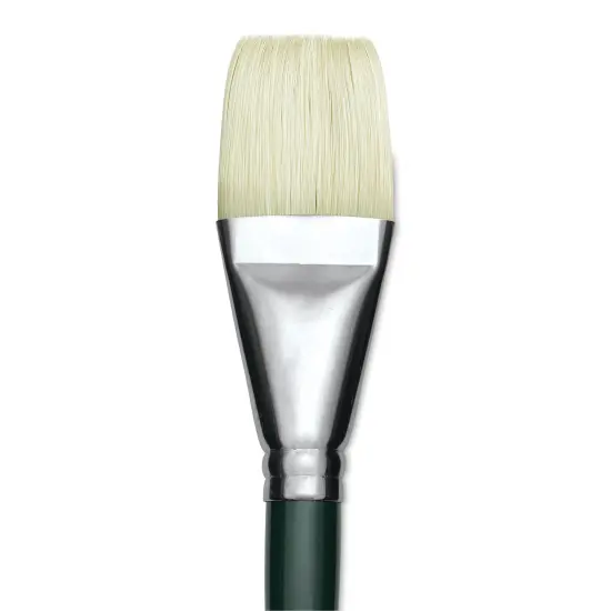 Winsor & Newton Winton Hog Bristle Brush - Bright, Long Handle, Size 20 {1}