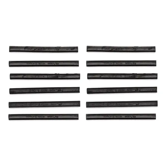 Cont&eacute; &agrave; Paris Compressed Charcoal - 2B-Soft, Box of 12 {1}