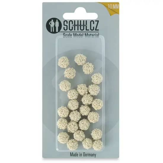 Schulcz Scale Model Foliage Spheres - Rubber Sponge, 10 mm, Pkg of 25 {1}