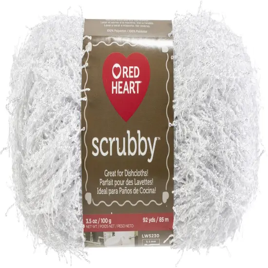 Multipack of 24 - Red Heart Scrubby Yarn-Coconut {3}