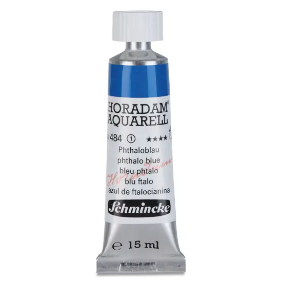 Schmincke Horadam Aquarell Watercolor - Phthalo Blue, 15 ml tube {1}