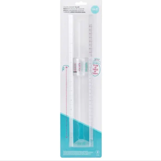 TOOL - We R Memory Keepers - COLOR CONVERTER RULER - 12 INCH 60000596 By American Crafts {3}