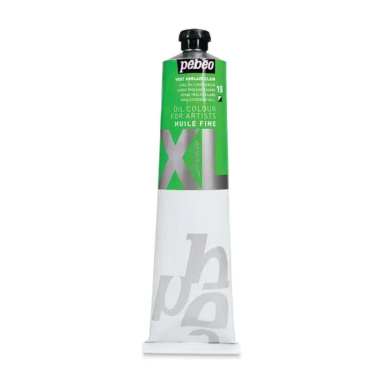 Pebeo XL Studio Oil Color - English Light Green, 200 ml tube {2}