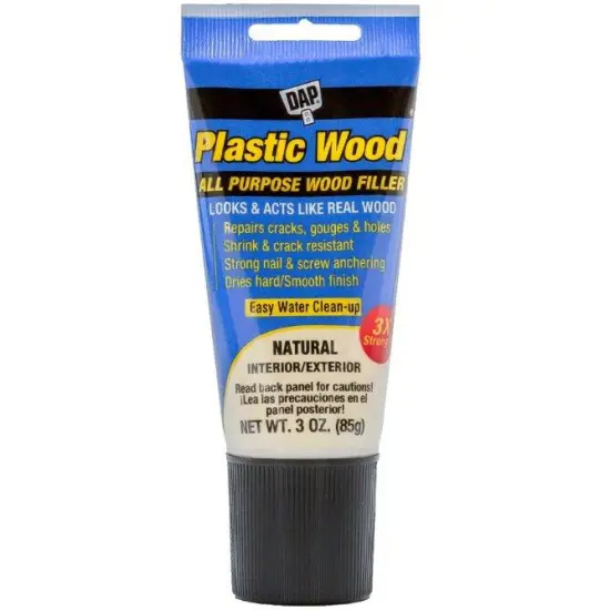DAP Plastic Wood Latex Squeeze Tube Wood Filler-3oz {1}