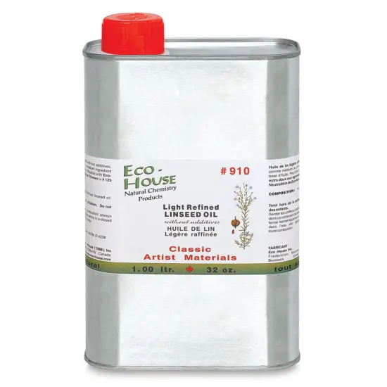 Eco-House Light Refined Linseed Oil - 32 oz can {2}