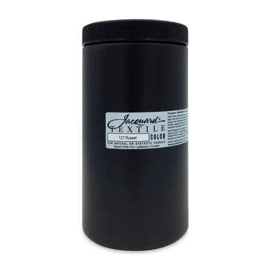 Jacquard Textile Color - Russet, 32 oz jar {1}