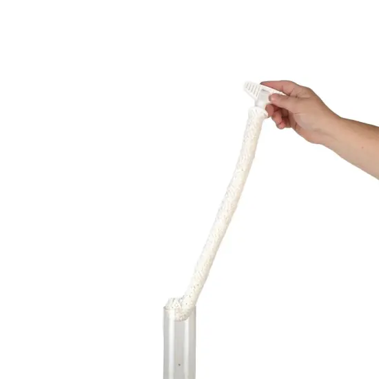 Brushtech Glass Vase Lamp Chimney Foam Long Narrow Cleaning Brush {3}