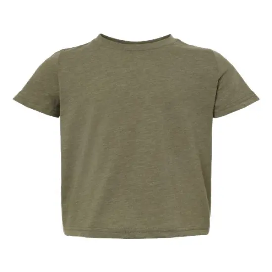 Rabbit Skins&reg; Toddler Fine Jersey Crew Neck Short Sleeve Tee - 3321 Vint Military Green {1}