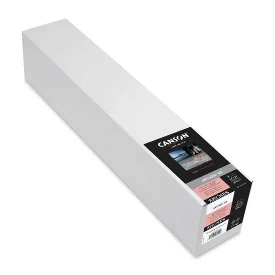 Canson Infinity Arches 88 Inkjet Fine Art and Photo Paper - 24" x 50 ft, 310 gsm, Roll {1}