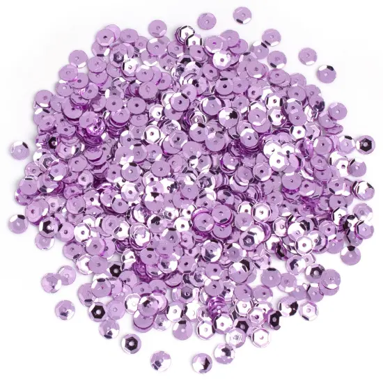 CousinDIY Cupped Sequins-Fuchsia, 5mm 800/Pkg {3}