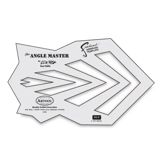 Iwata Artool Freehand Template - Angle Master {2}
