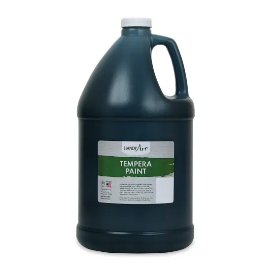 Handy Art Tempera - Black, Gallon {1}