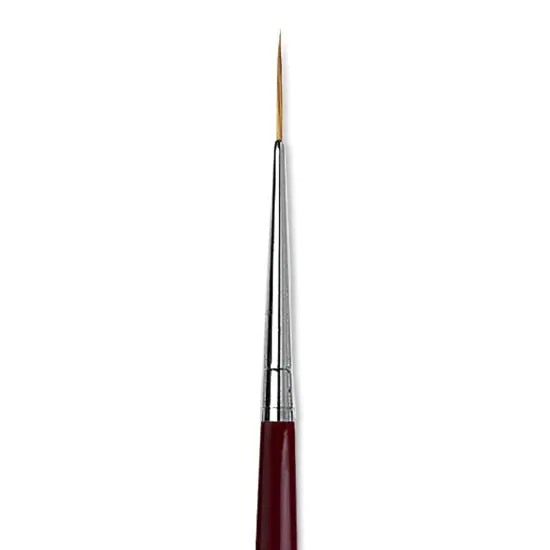 Da Vinci Kolinsky Red Sable Brush - Medium Pointed Liner, Long Handle, 5/0 {1}