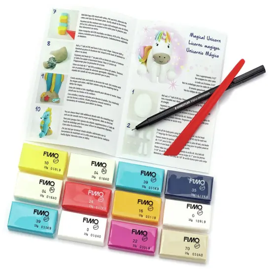 Fimo Professional Soft Polymer Clay 14/Pkg-Magical Creatures {2}