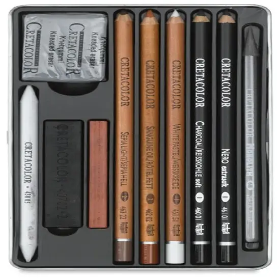 Cretacolor Basic Drawing Set - Set of 10 {2}