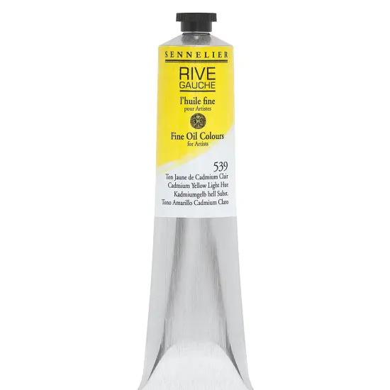 Sennelier Rive Gauche Artists Oil Color - Cadmium Yellow Light Hue 200 ml {1}
