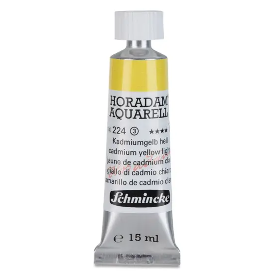 Schmincke Horadam Aquarell Artist Watercolor - Cadmium Yellow Light, 15 ml tube {1}