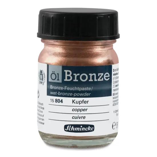 Schmincke Oil Bronze - Copper, 50 ml bottle {1}