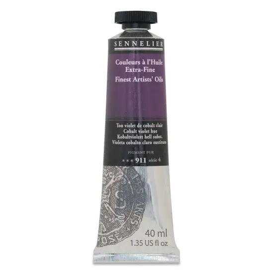 Sennelier Artists' Extra Fine Oil Paint - Cobalt Violet Hue, 40 ml tube {1}