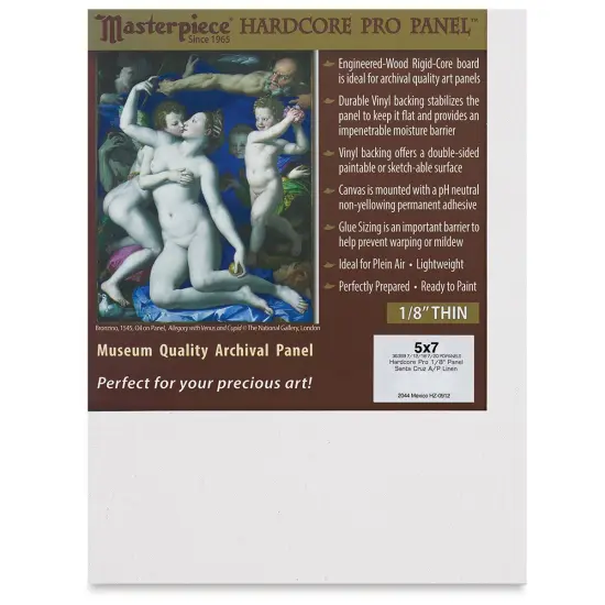 Masterpiece Santa Cruz Hardcore Pro Canvas Panel - 5" x 7" {1}