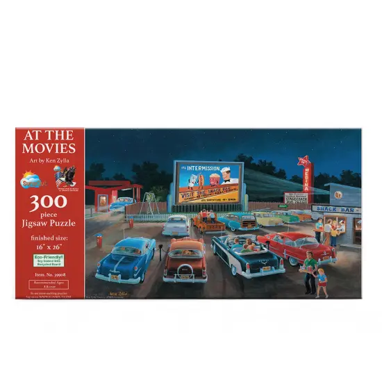 Sunsout At the Movies 300 pc Jigsaw Puzzle 39908 {4}