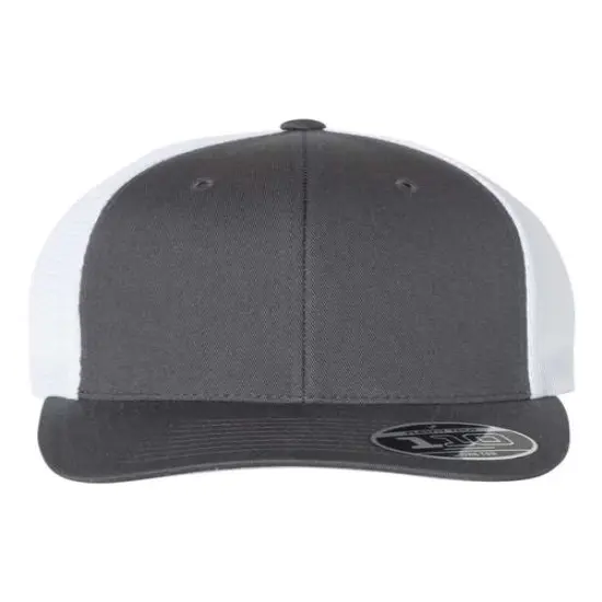 Flexfit&reg; Mesh Back Cap Charcoal/ White {1}
