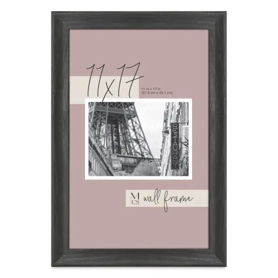 MCS Classic Edge Frame - 11" x 17", Black {1}